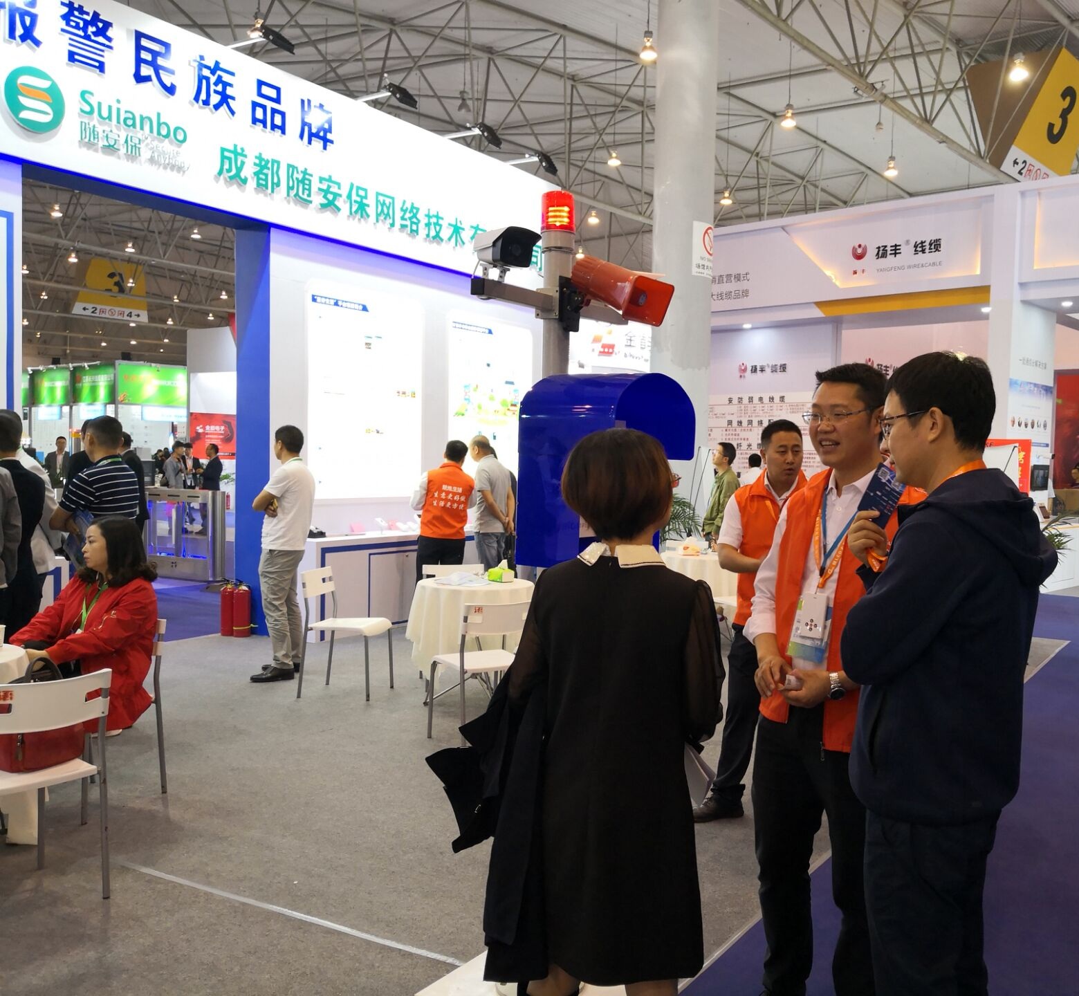 理想随安保闪耀成都国际安防展(图9)